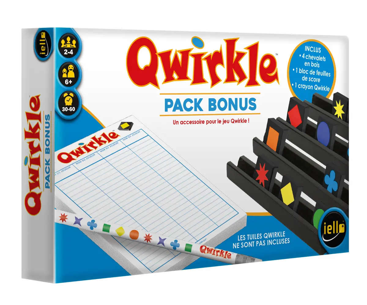 Acheter Qwirkle - Iello - Jeux Famille - L'Échoppe des Légendes