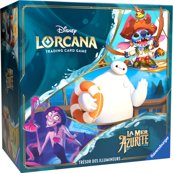 lorcana trove pack la mer azurite