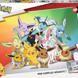 puzzle pokemon evoli et ses évolutions 150 pièces dès 7 ans