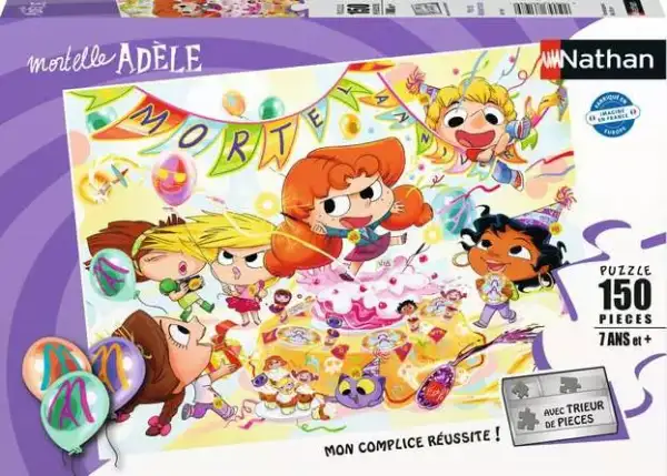 puzzle 150 pièces mortelle adèle dès 7 ans